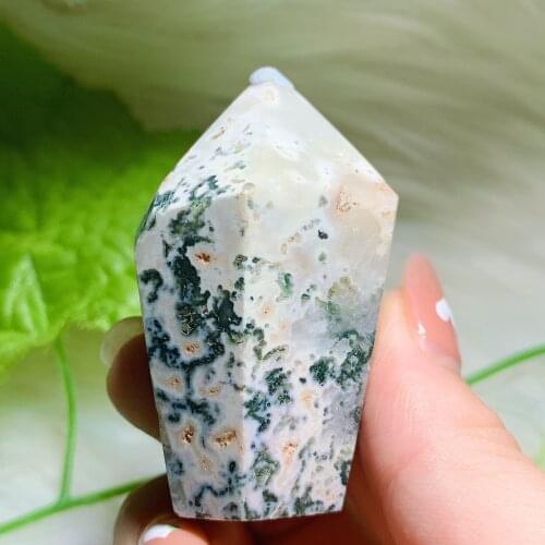 Moss agate tower 2388