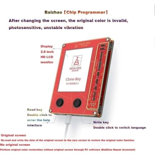 QianLi Mega-Idea LCD Screen Color True Tone Repair Programmer Vibration For iPhone 11 11pro 11promax XS XSMAX XR Good As Qianli