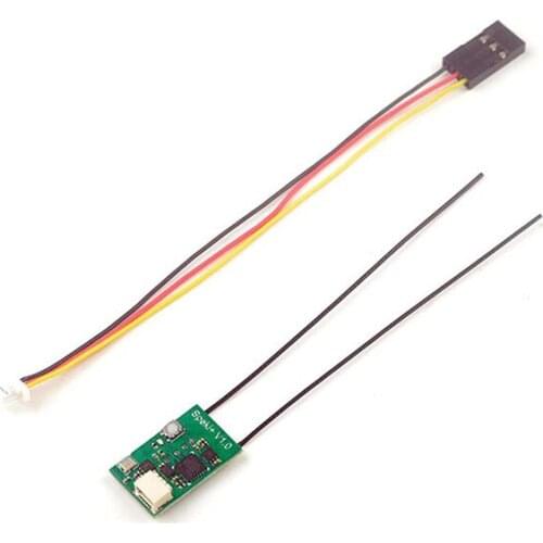 FEICHAO Speki+Micro 2.4G 12CH Receiver for DSM-2/DSM-X/SR-XL Protocol with RSSI Telemetry for RC FPV Racing Drone