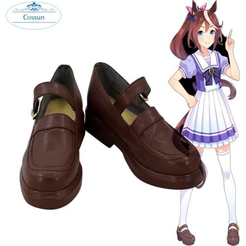 Uma musume Pretty Derby Tokai Teio Cosplay Costumes Shoes Boots Custom Made For women and men