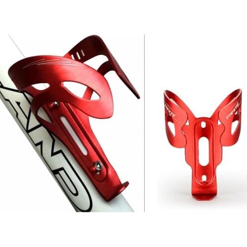 Mounchain Aluminum Alloy Lightweight Bottle Cage Mountain Bike Road Bicycle Bottle Water Cage Holder bisiklet suluklar black