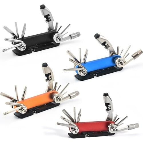 Multi-function Combination Tool Wrench Screwdriver Pliers Hand Tool Outdoor Tool Camping Bicycle Repair Tool Stainless Steel