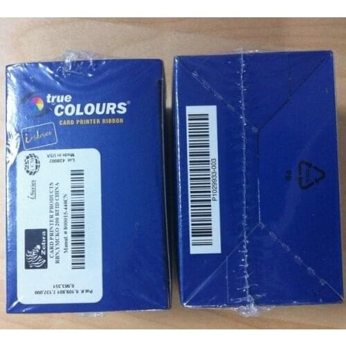 Original Zebra i Series YMCKO Ribbon 800015-440CN 200 Print for P310i P320i P330i P420i P430i P520i