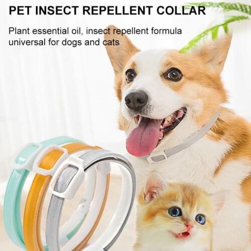 Dog Insect Repellent Collars Cat Anti-Flea Collars Anti-Lice External Summer Pet Flea Removal Dog Suppies Accessories