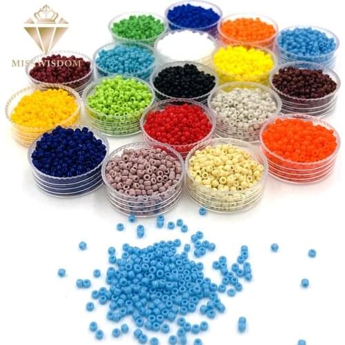 Support wholesale 2mm 10g/pack glass crystal Garment Beads 19 colors Clothing Accessories Jewelry DIY handicrafts accessories