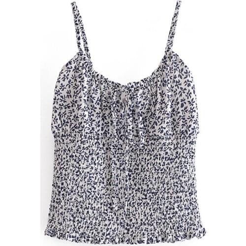 Sexy Strap Polyester Sleeveless Crop Length Tank Tops DLDD099