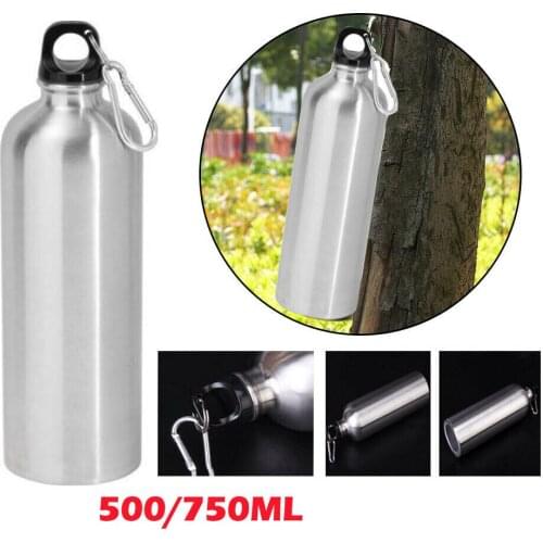 500ML & 750ML 25OZ Stainless Steel Sport Water Bottle with Portable Ring BPA Free Vacuum Insulated Water Bottles Drinkware