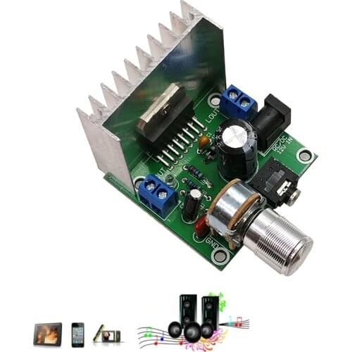 TDA7297 12V 15W digital power amplifier board module Dual-Channel Amplifier Board DC diy kit speaker audio