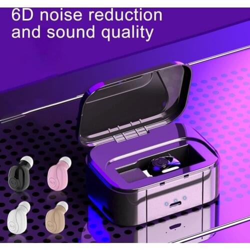 TWS Bluetooth 5.0 Earphones Wireless Headphone 1200mAh Charging Box Stereo Sports Waterproof Earbuds Headsets With Microphone