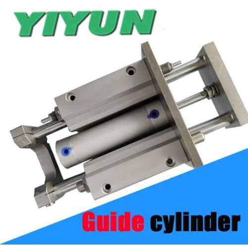YIYUN Three axis rodless cylinder Guide cylinder MGGLB32-75 MGGLB32-100 MGGLB32-125 150 200 250 300 350 400 500 MGGLB series