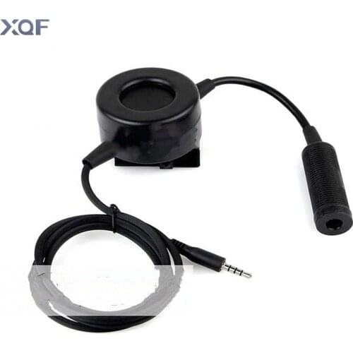 Z-Tactical PTT TCI Mobile Phone Headset Waterproof Round PTT For iPhone Samsung HTC Cellphone