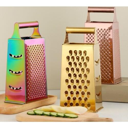 1Pc Multi-functional Vegetable Cutter Potato Slicer Kitchen Utensils Rainbow Zester Carrot Cutter Vegetable Fruit Cheese Grater