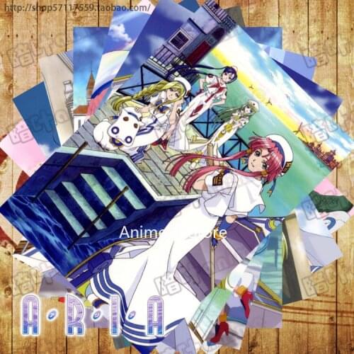 10 pcs/set Anime ARIA posters AikaS Granzchesta Alicia Florence Athena Glory wall pictures for Colletion A3 42x29CM Stickers