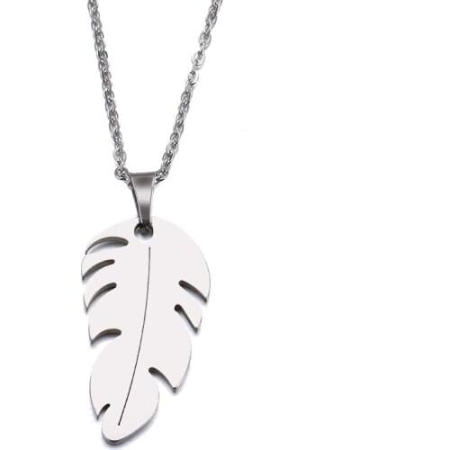 12PC Leaf Feather Pendant Necklace Sweater Chain Women Girls Silver Color Charm Christmas Party Birthday Mom Daughter Gifts New