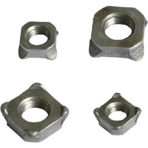 2PCS Qualities Of The Four Corners Of The Four Corners Of Spot-Welding Nut Complete Nut M10 GB13680