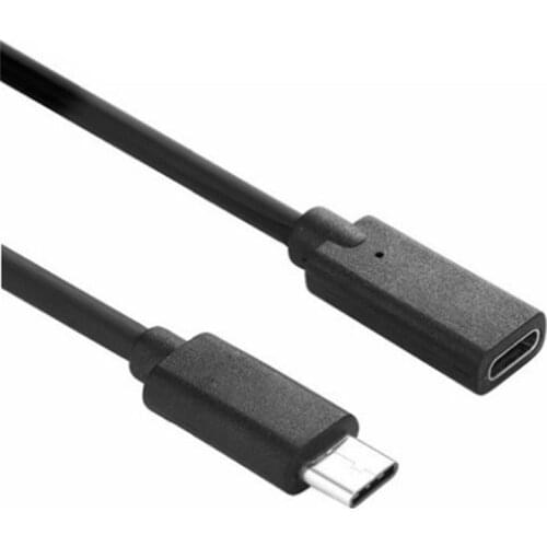 3.3/ 6.6ft USB Type C Extension Cable Male to Female 8Pin Interface Extender for iPhone iPad Lightning Extension Cord Chargning