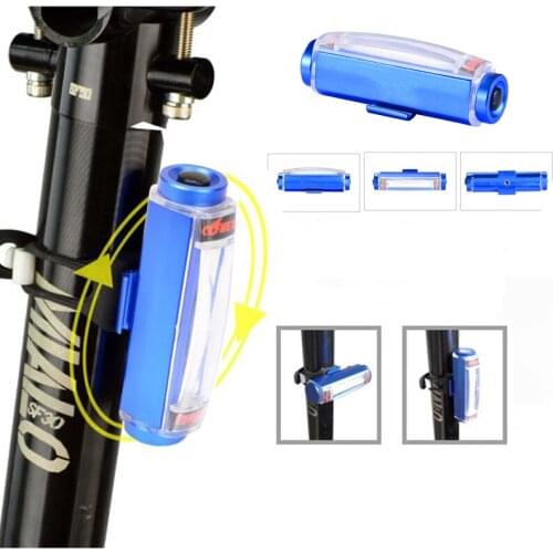 Aluminum COB Comet USB Rechargeable Cycling Bicycle Tail Light Taillight Waterproof LED Safety Bike Rear Seat Light Lamp