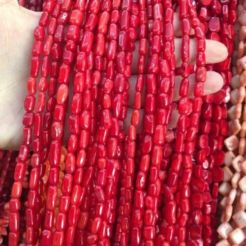 Irregular shape Natural Stone coral beads isolation beads DIY for bracelet necklace semi-finished loose beads Beaded accessories