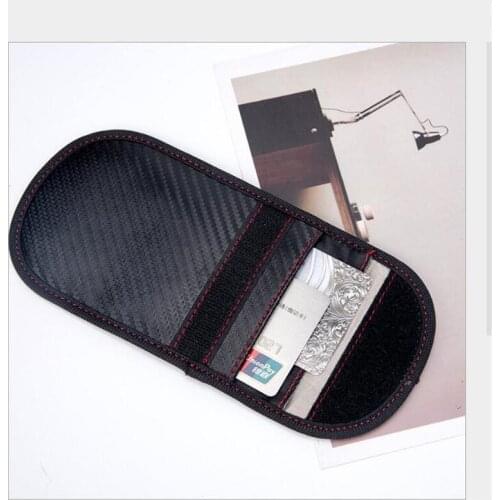 Car Key Signal Blocker Case Faraday Cage Fob Pouch Keyless RFID Blocking Bag for KIA RIO K2 K3 K3S K4 K5 Sportage Forte SORENTO