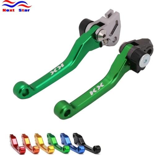 CNC Motorcycle Clutch Brake Levers Handle For KAWASAKI KX65 KX85 2000-2019 2020 KX100 KX125 KX250 KX250F KXF250 500 2000-2004