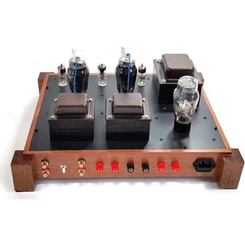 EF85 push FD422 direct heat amplifier, tube amp 10W*2 HIFI single-ended class A power amplifier, low distortion, sensitivity