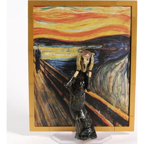 Figma SP-086 The Table Museum The Scream PVC Action Figure Collectible Model Toy