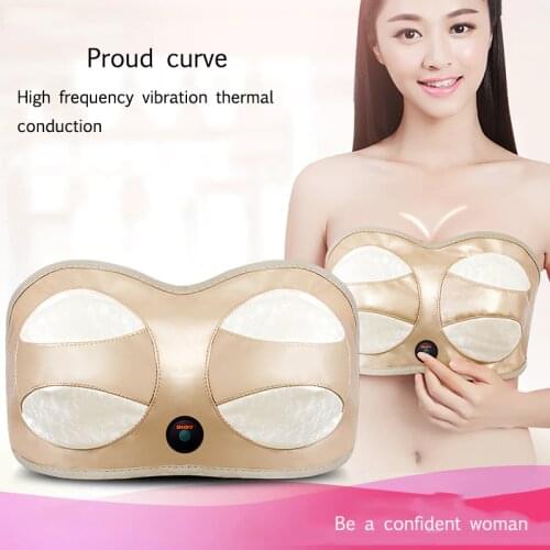 Breast Massager Breast Enhancer Beauty Breast Postpartum Repair Dredge Vibration Hot Compress Meridian Nodules Improve Sagging