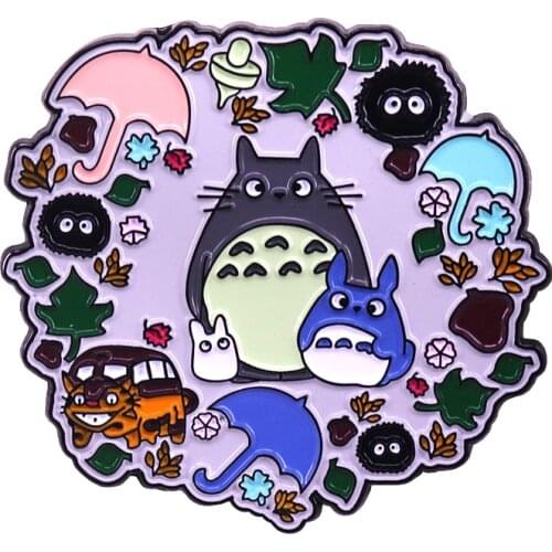 K3390 Novelty Creative Cute Hard Enamel Pin Cartoons Animal Cat Brooch Anime Fans Collecting Badge Fashion Jewelry Gift