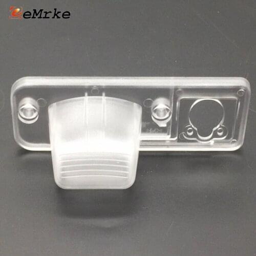 EEMRKE Car Rear View Camera Bracket for Volkswagen Transporter syncro TR CAMPMOB 1991-2003 License Plate Lights Housing Mount