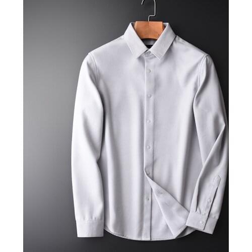 Мужские теплые рубашки Minglu China At AliExpress