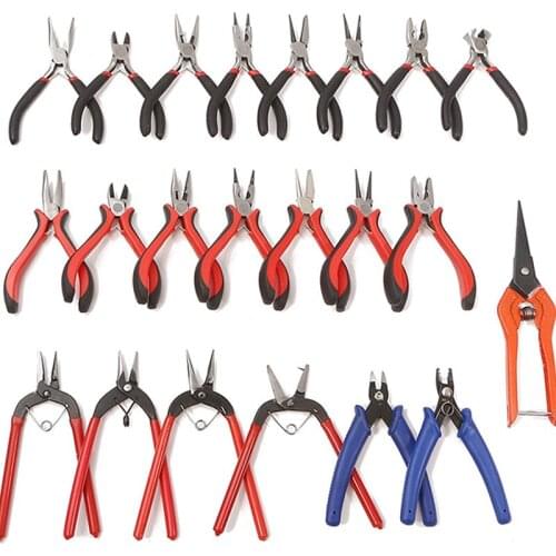 Multifunctional DIY handmade pliers vise oblique mouth cutting pliers DIY jewelry tools