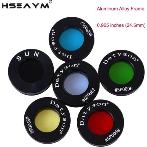 0.965 Inch Astronomical Telescope Eyepiece Optical Glass Lens 24.5 mm Ocular Lens Planets And Nebula Filter Moon