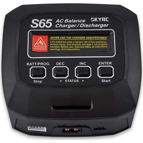 Original SKYRC 65W 6A AC Balance LiPo Battery Charger / Discharger 2-4S LiPo LiHV Battery