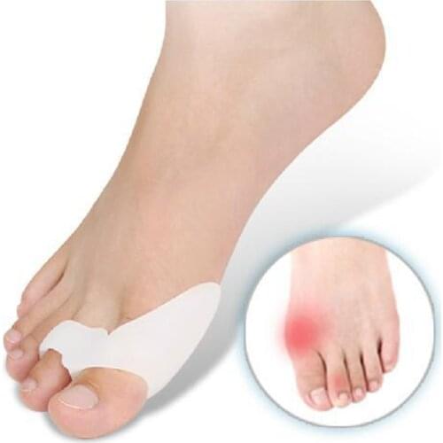 Silicone Hallux Valgus Toe Separator Correction Set The Night With Orthosis Shoe Accessories Breathable Absorbent Insole