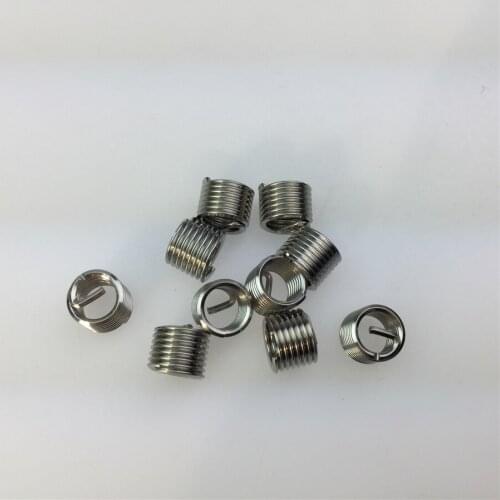 STARPAD Auto Repairing Parts Stainless Steel Wire Screw Cap Screw Jacket Wire Tape Sleeve Set M8 * 1.25-1.5D