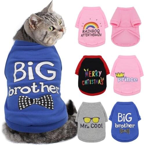 Warm Cat Clothes Winter Pet Puppy Kitten Coat Jacket For Small Medium Dogs Cats Chihuahua Yorkshire Clothing Costume Pink XS-XL