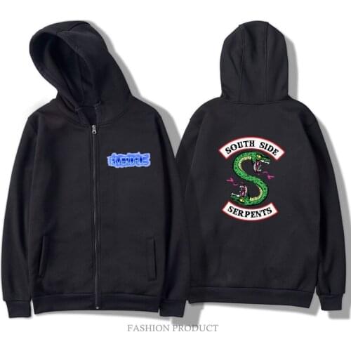 South Side Serpents Riverdale Southside Sweatshirt Hoodies For Men Boy Girls Cool Fashion Black Pink Tops Coat Hoodie Clothes