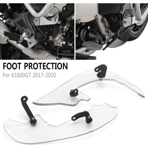 Motorcycle Splash Foot Protector Guard Rear Foot Brake Lever Pedal Shifter Cover Protection For BMW K 1600 GT K1600GT 2017-2020