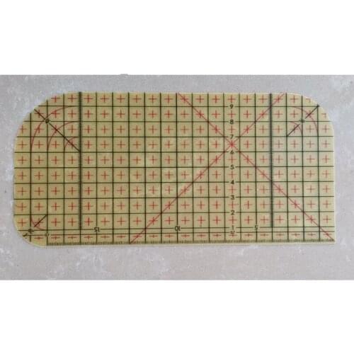 1Pcs 20x10cm Household Ironing Tool Hot Ironing Ruler Patchwork Tailor Craft DIY Sewing Supplies Measuring Tool