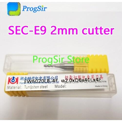 2.0mm Cutter For SEC-E9 CNC Key Cutting Machine
