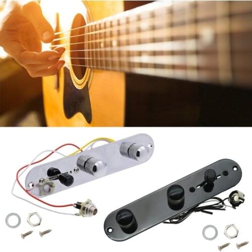 3 Way Wired Loaded Prewired Control Plate Harness Switch Knobs for TL XXUF