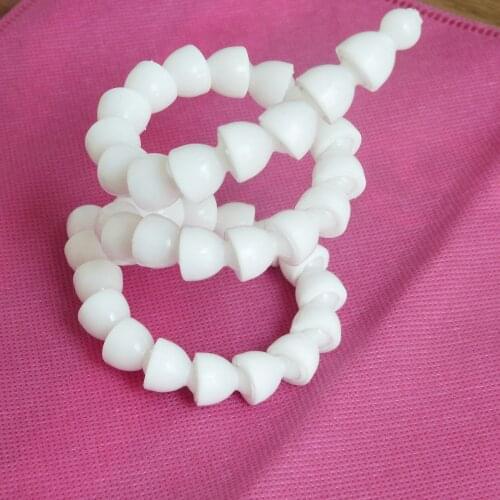 43cm length/pcs white plastic skeleton toy joint for handcraft doll animal accessories--20pcs/lot--17inch length/pcs