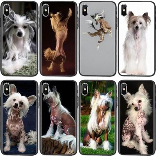 Black Shell Silicone Prime 3D Bumper Best Selling Dog Of Breed Chinese Crested For Mate 40 30 20X 10 lite plus pro Nova 8 Pro 7