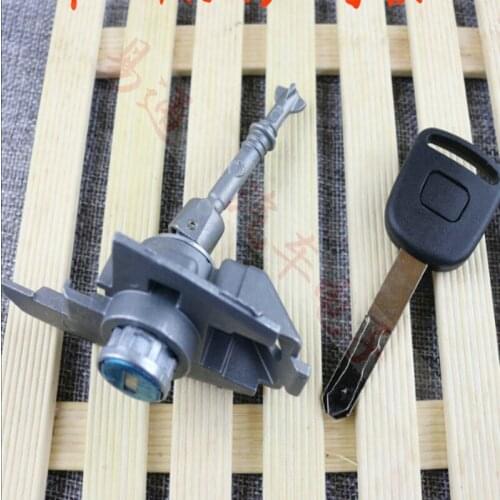 DAKATU Auto Car Left door lock cylinder for HONDA XRV Centrol lock cylinder with 1pcs key shell