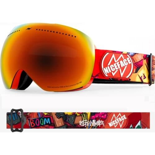 Ski Goggles,Winter Snow Sports Snowboard Goggles with Anti-fog UV Protection for Men Women Youth Snowmobile Skiing Skating Mask