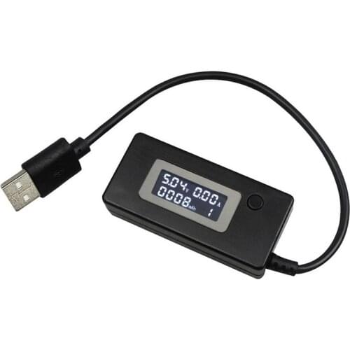 LCD Mini Phone USB Tester Voltage Current Meter Portable Doctor Mobile Power Charger Capacity Detector Monitor Voltmeter Ammeter
