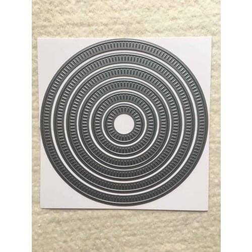 0038 Circle Set Die cCutting Plate Metal Die Cuts For Card Making Paper Cutting Dies Craft Dies Nesting Dies