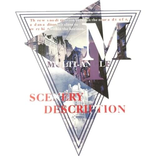 Patches Scenery Apparel Accessories Diy Womens Clothing T-shirt Thermal Transfer Paper Iron Ons Sticker for Clothes Logo Patch