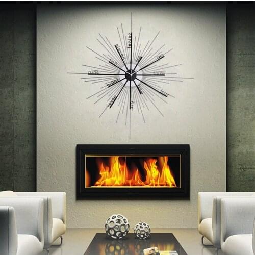 Nordic Creative Wall Clock Light Luxury Minimalist Large Wall Clock Modern Art Silent Orologio Parete Home Decorative WB50WC