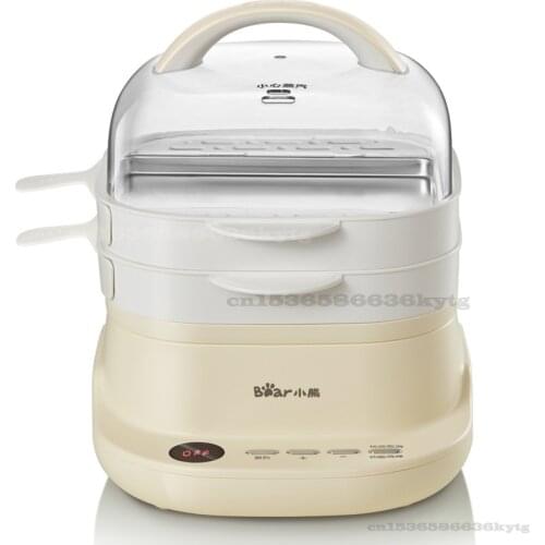 220V/800W Rice Noodle Machine Home Mini Multi-function Steamer Smart Appointment Drawer Breakfast Pho Electric Steamer